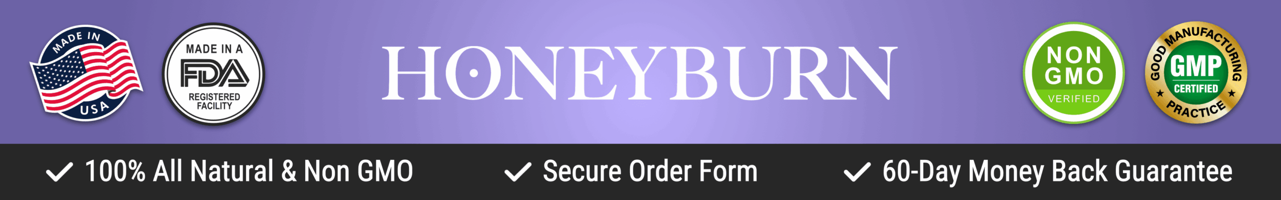 HoneyBurn-Certifications